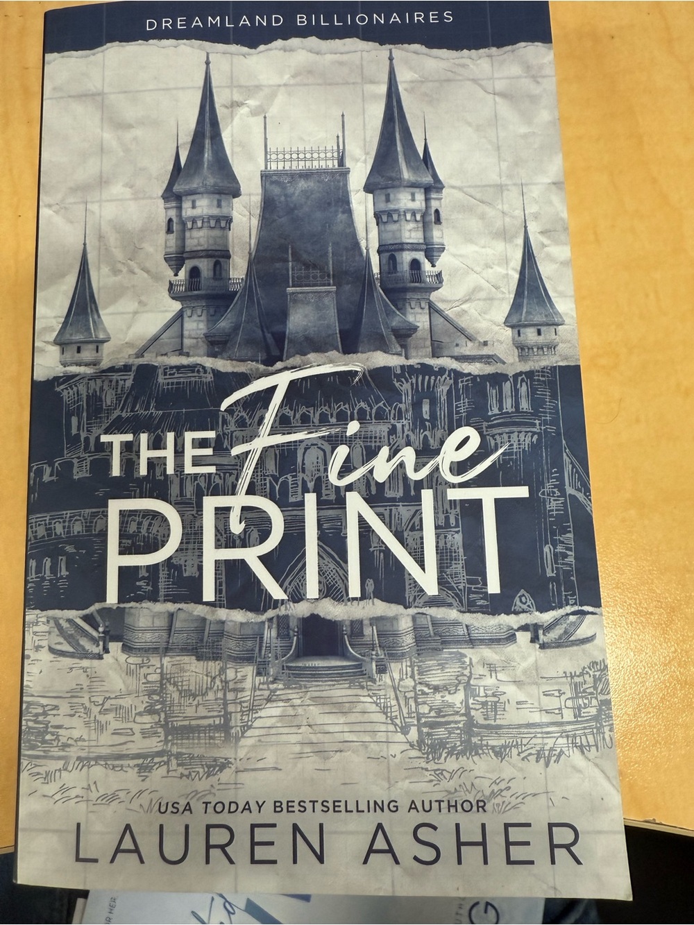 The Fine Print - Blue Castle Art Print